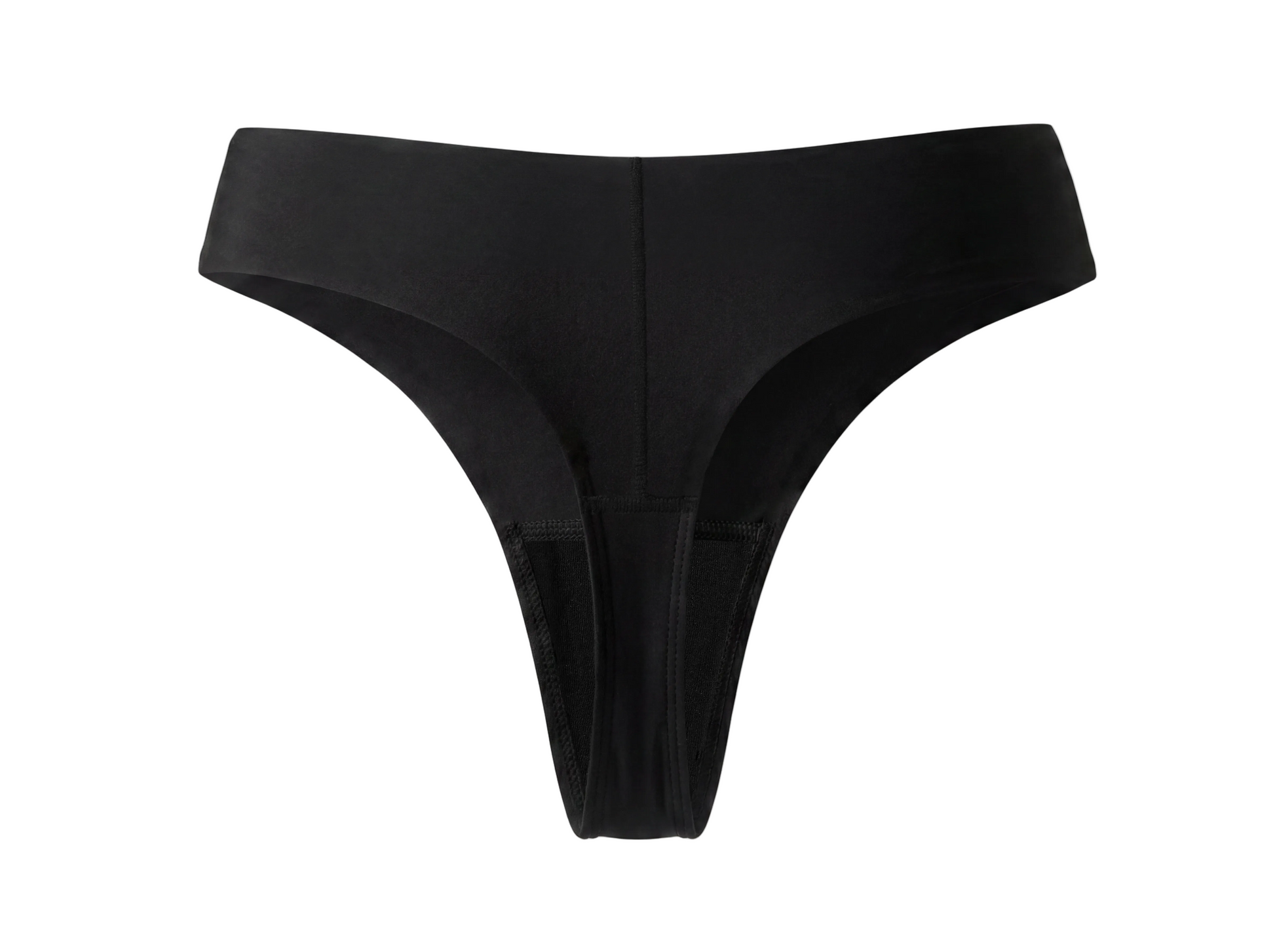 Jet Black - High Rise Thong product image